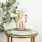9" Gold Polystone Textured Octopus Candelabra with Tentacle Candle Slots